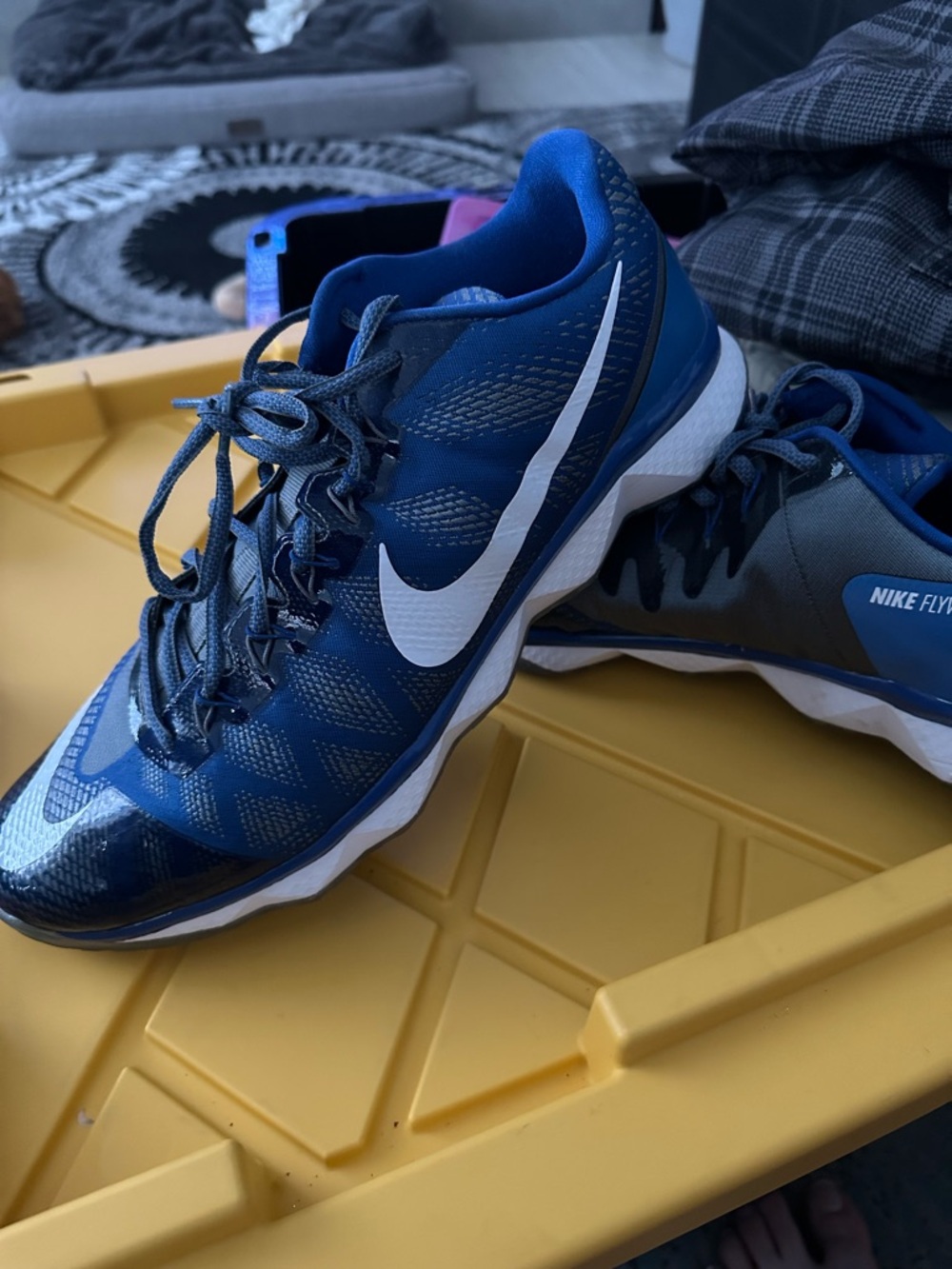 Nike CJ81 Flyweave Megatron Detroit Lions Trainer Sneakers Size 13 Men’s